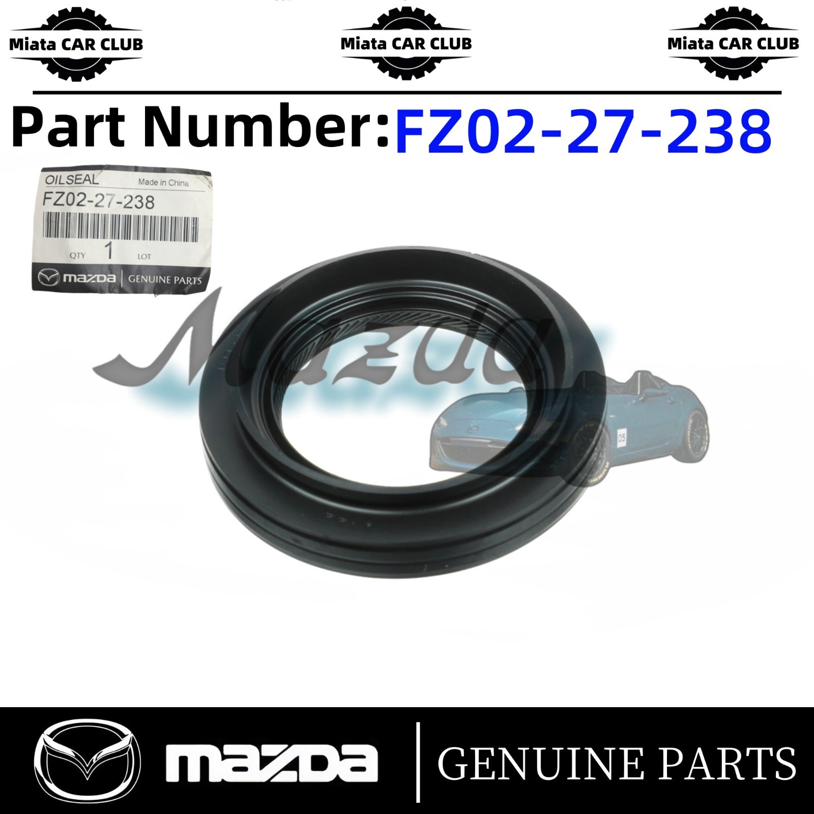 Đèn Xin An Gương Trái Mazda BT-50 Mã phụ tùng UF0F69182