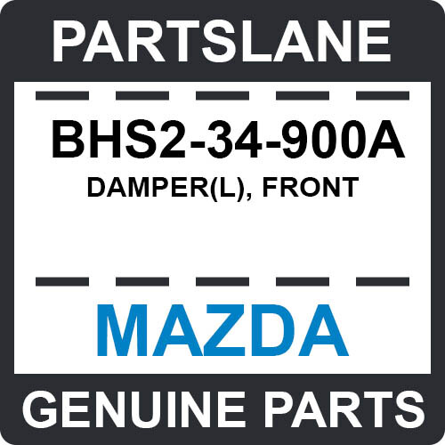 Giảm Xóc Trước Trái Mazda Mazda 3 Mã phụ tùng BHS234900A