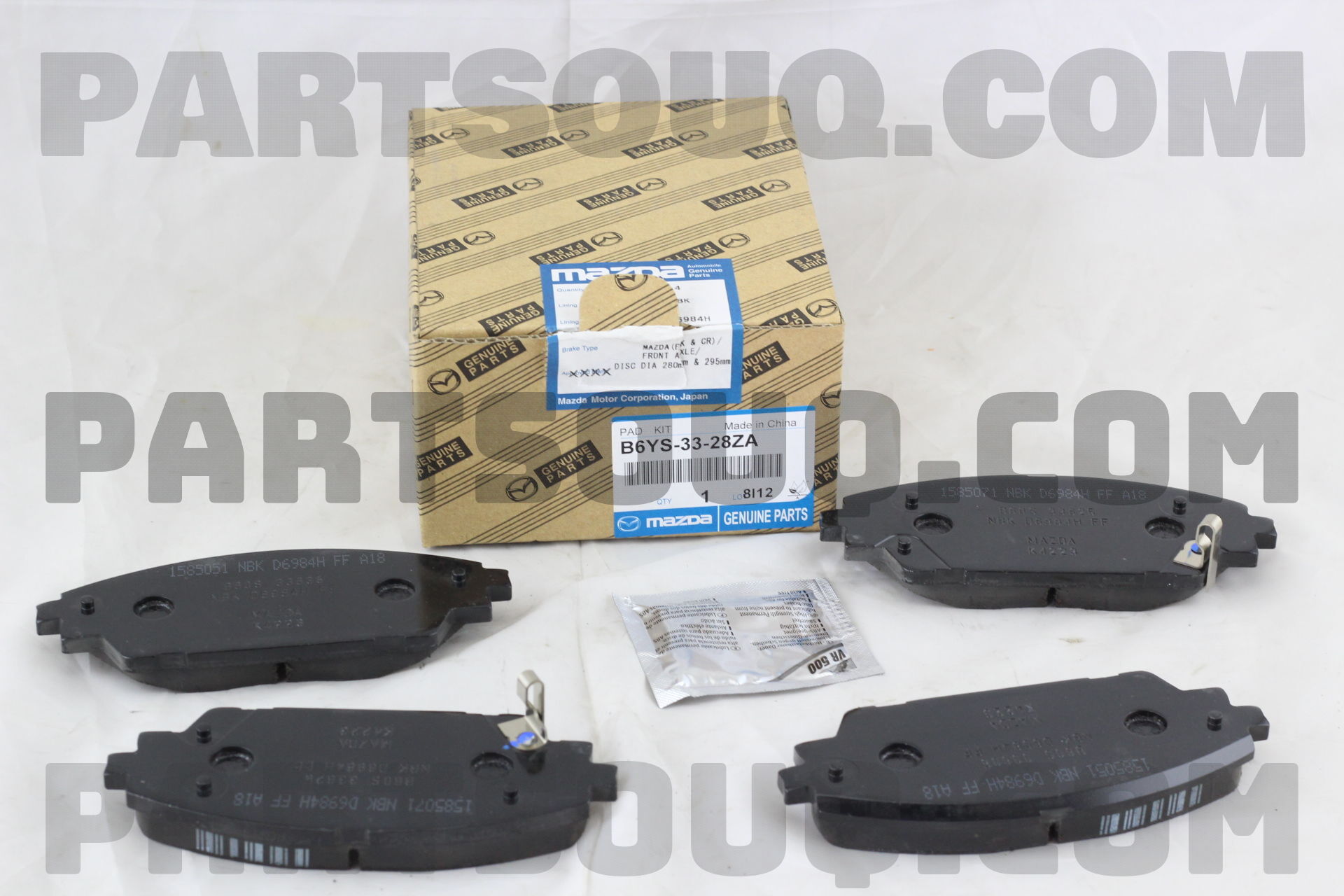 Má Phanh Trước Mazda Mazda 3 Mã phụ tùng B4Y03328ZB