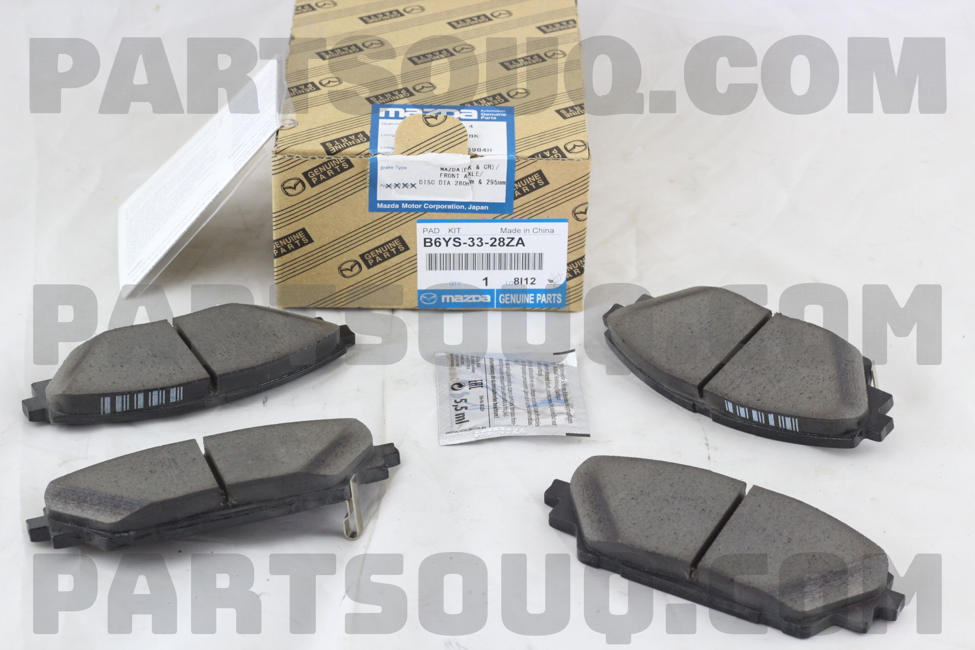 Má Phanh Trước Mazda Mazda 3 Mã phụ tùng B4Y03328ZB