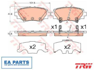 Má Phanh Sau Mazda Mazda 3 Mã phụ tùng B4Y02648ZA