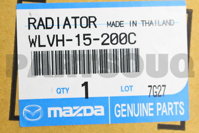 Két Nước Mt Mazda BT-50 Mã phụ tùng WLVH15200C