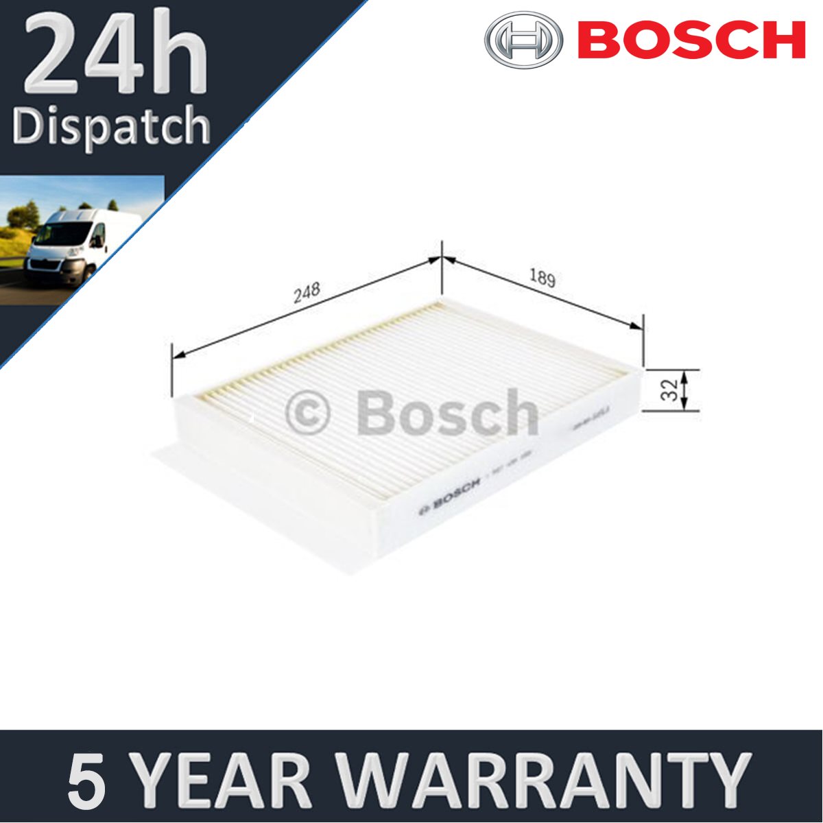 Lọc Gió Điều Hòa Mazda BT-50 OEM 1987435056