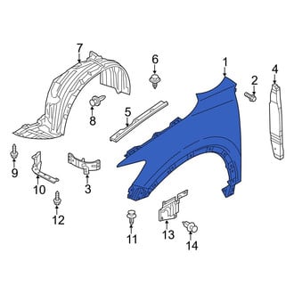 Tai Xe Trái Mazda Mazda 3 OEM BJS752211-OE