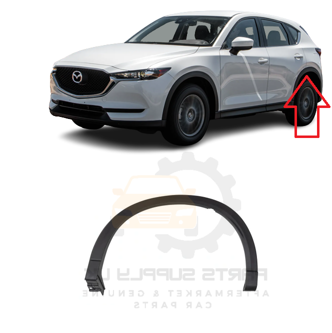 Viền Hông Sau Trái Mazda CX-5 Mã phụ tùng KB7W51W60E