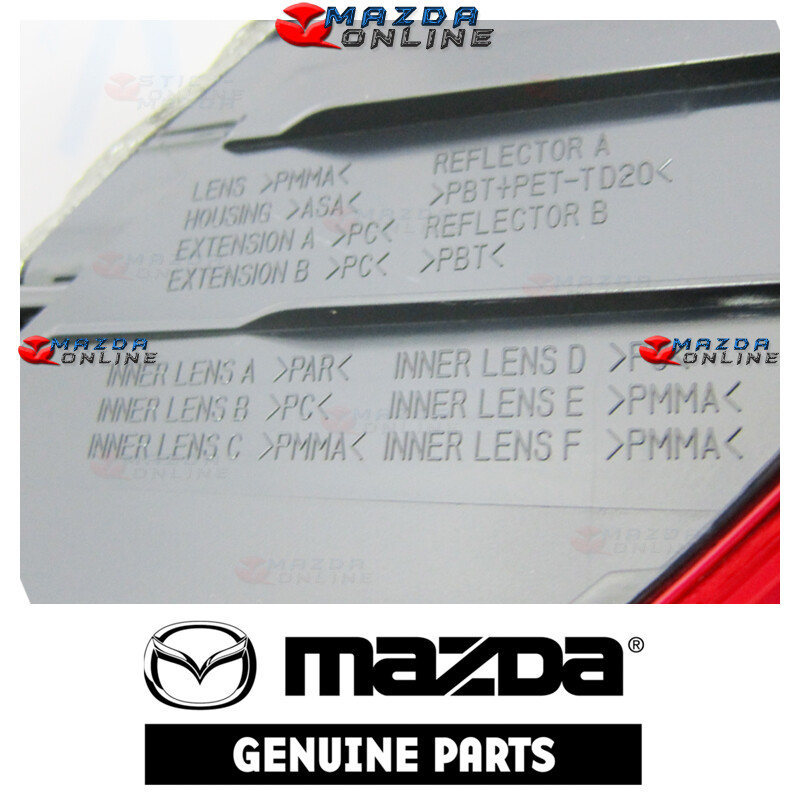 Đèn Hậu Ngoài Trái Không Led - 4 Cửa Mazda Mazda 3 Mã phụ tùng B45A51160B