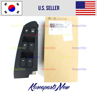 Công Tắc Lên Xuống Kính Tổng Có Auto Kia Forte / Cerato Mã phụ tùng 935701M010WK