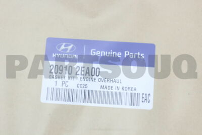 Gioăng Đại Tu 1.8Nu - G4nb Kia Carens / rondo Mã phụ tùng 209102EA00
