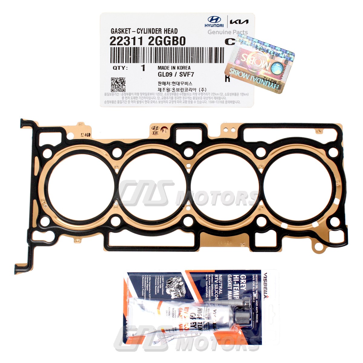 Gioăng Mặt Máy 1.6 / 1.4L Kia Carens / rondo OEM 223112B001-DYG