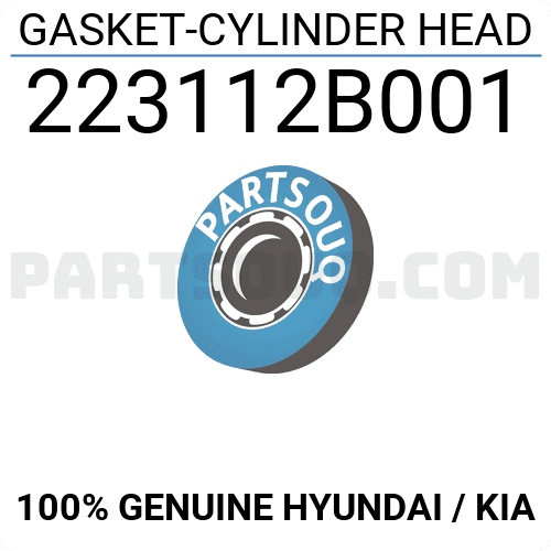 Gioăng Mặt Máy 1.6 / 1.4L Kia koup OEM 223112B001-DYG
