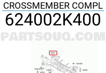 Giá Đỡ Động Cơ Kia Forte / Cerato Mã phụ tùng 624002K000