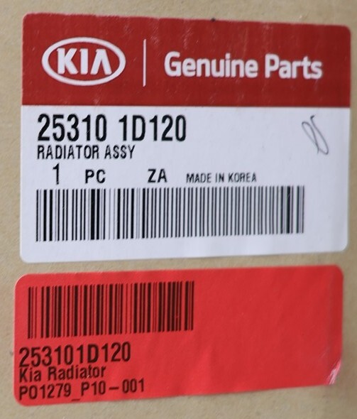 Két Nước At Máy Xăng Kia Carens / rondo Mã phụ tùng 253101D120