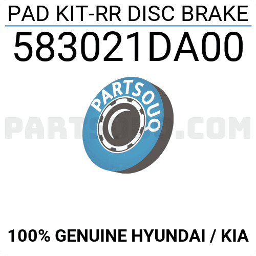 Má Phanh Sau Kia Carens / rondo Mã phụ tùng 583021DA00