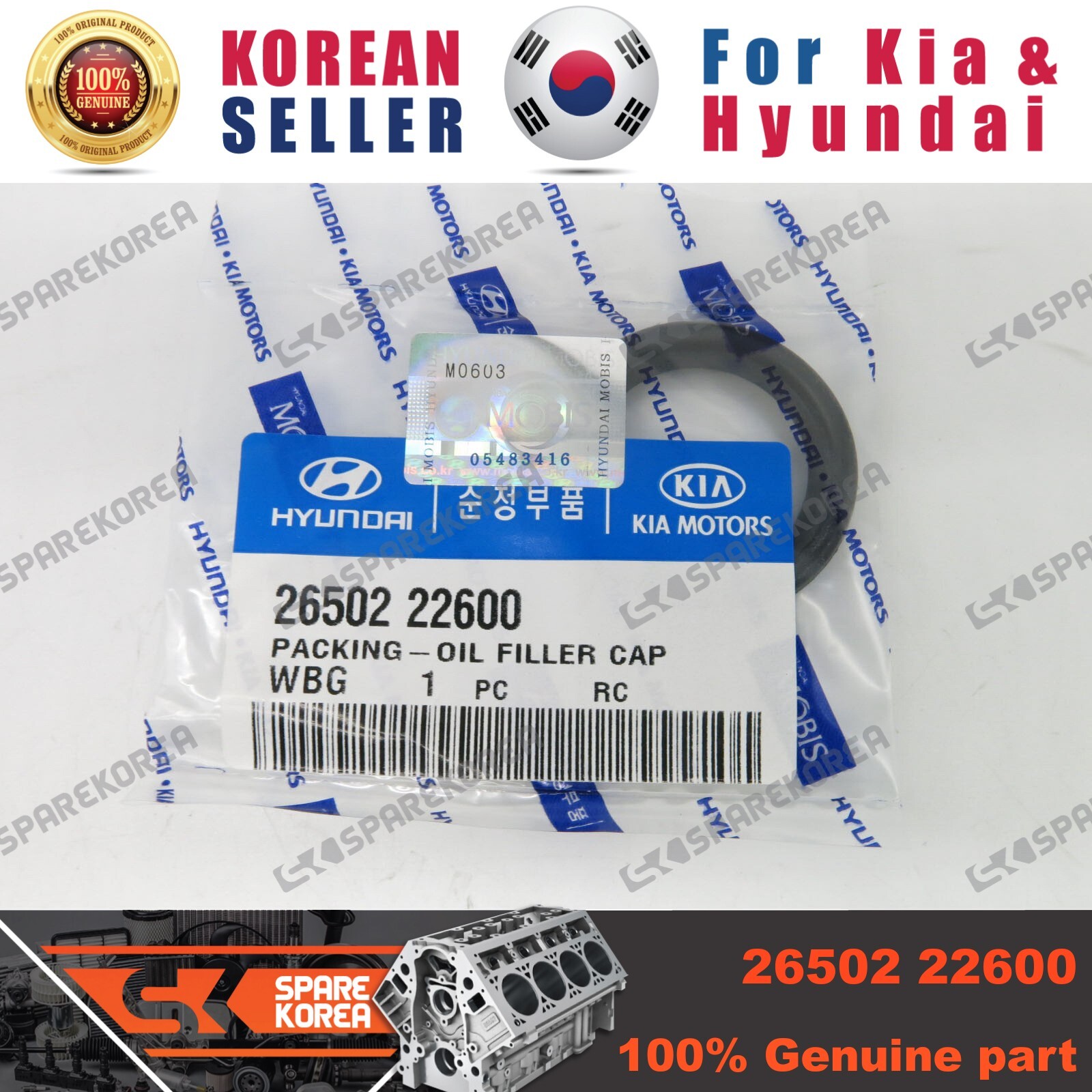 Bạc Biên Cos2 Kia Morning / Picanto Mã phụ tùng 2306002622
