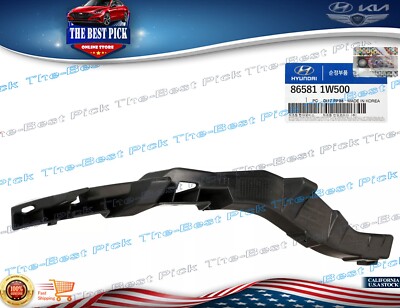 Nẹp Cài Cản Trước Cong Trái Kia Rio Mã phụ tùng 865811W500