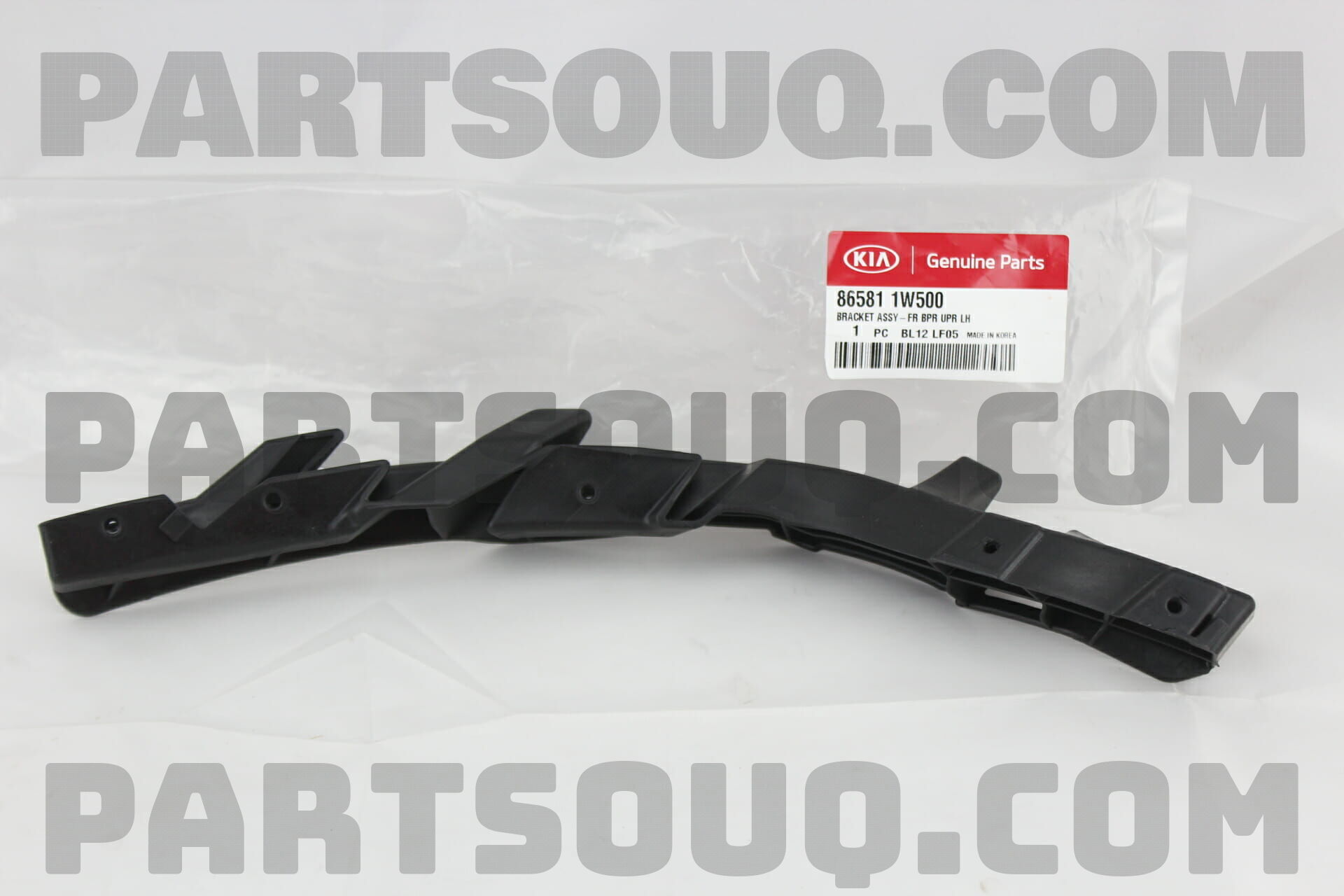 Nẹp Cài Cản Trước Cong Trái Kia Rio Mã phụ tùng 865811W500