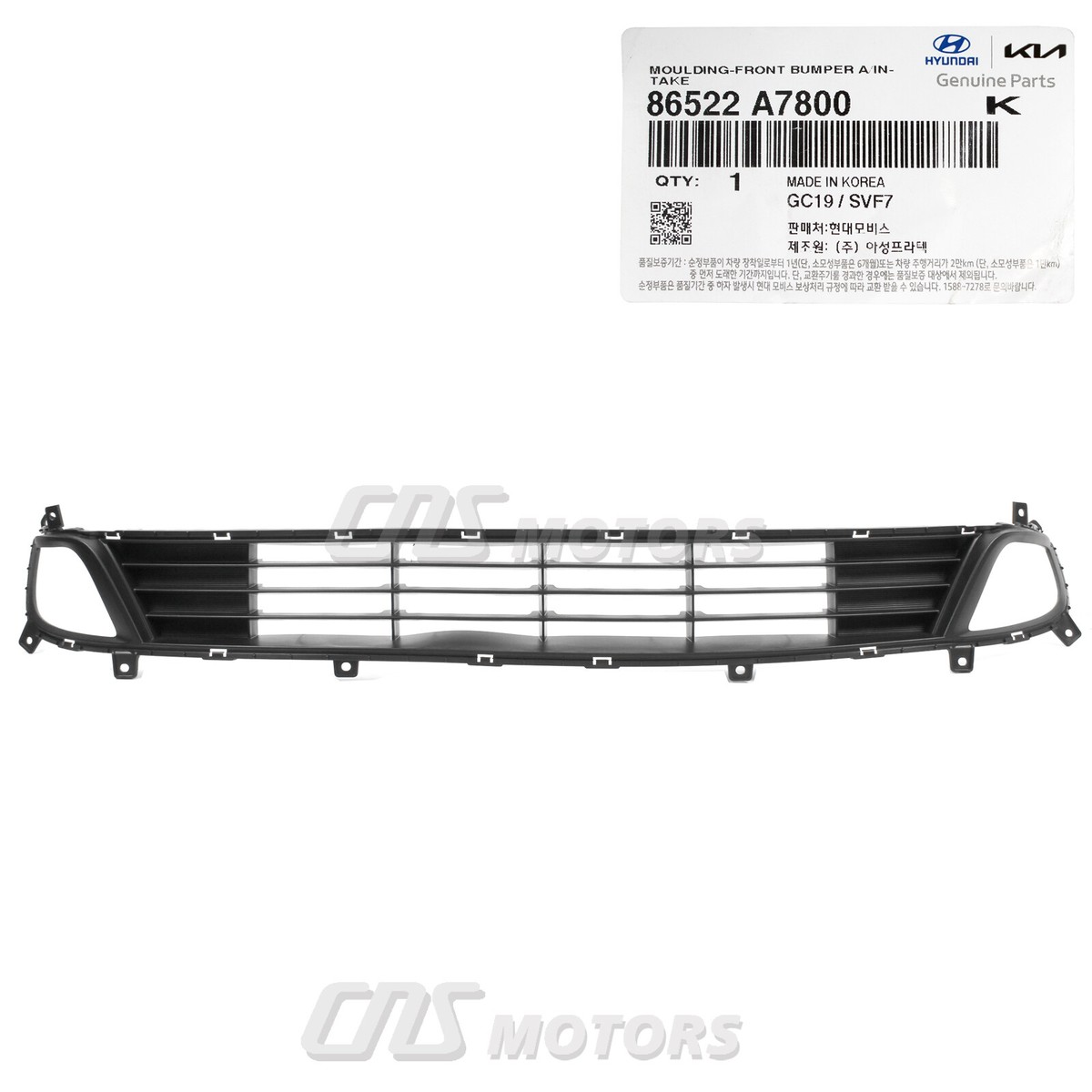 Lưới Cản Trước Kia Forte / Cerato Mã phụ tùng 86522a7800