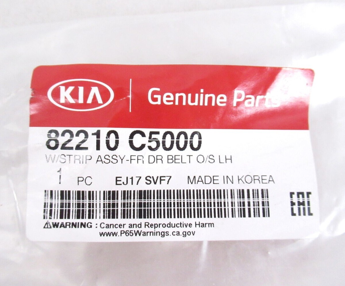 Nẹp Chân Kính Cánh Cửa Ngoài Trước Trái Kia Carens / rondo Mã phụ tùng 822101D000