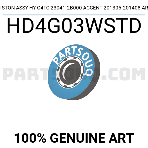 Piston Cos 0 - 1.6 Kia Forte / Cerato Mã phụ tùng 230412B000