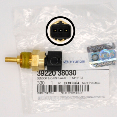 Cảm Biến Báo Nhiệt Độ Nước - Quạt Gió (3 Giắc) Kia Forte / Cerato Mã phụ tùng 3922038030