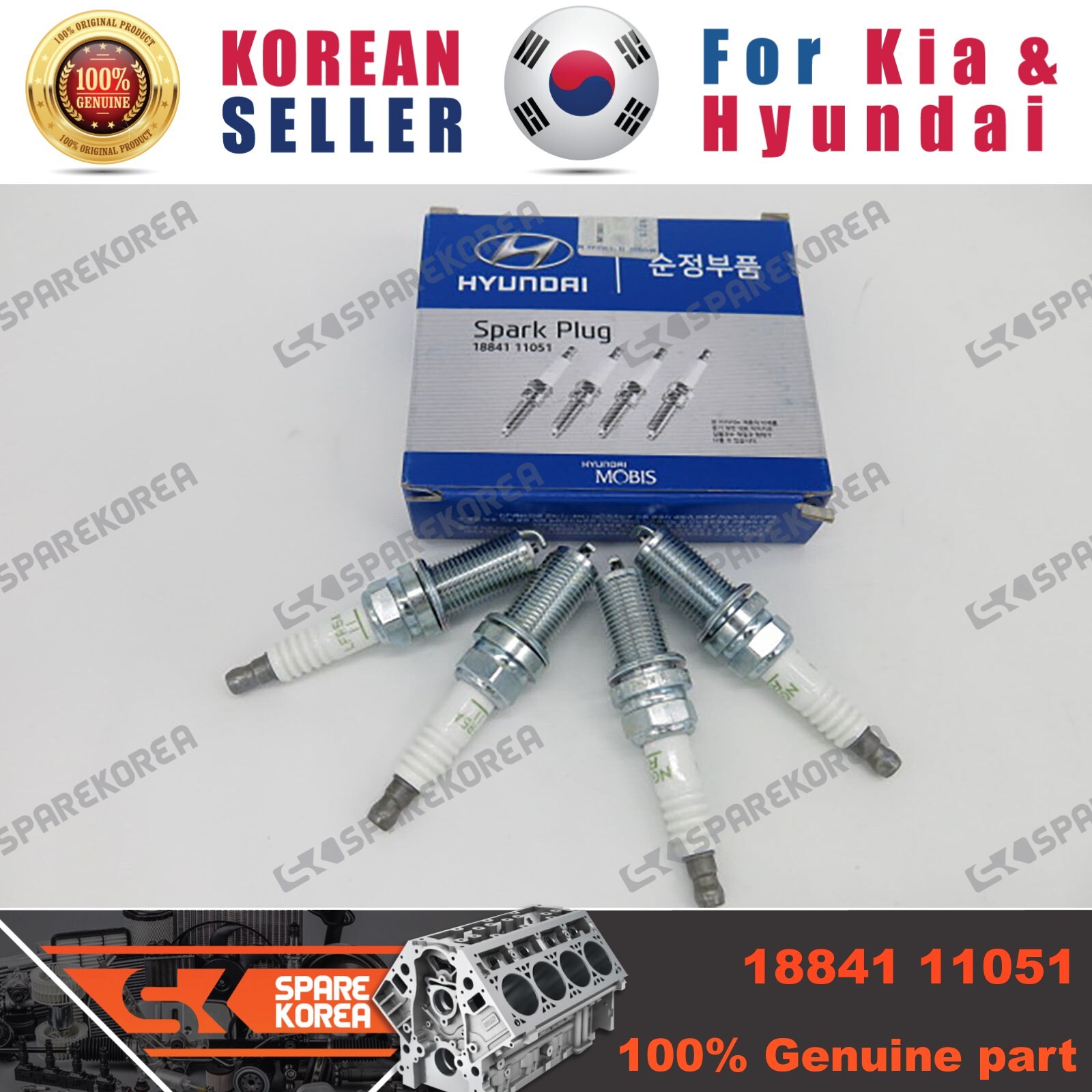 Buzi Kia Sorento Mã phụ tùng 1884111051