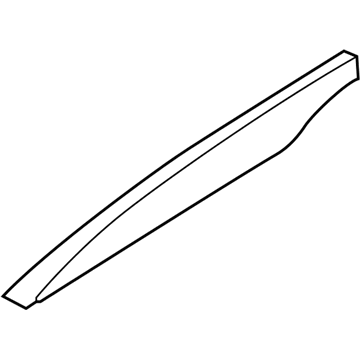 Ốp Đầu Giá Nóc Trước Trái Kia Carens / rondo Mã phụ tùng 872511D500