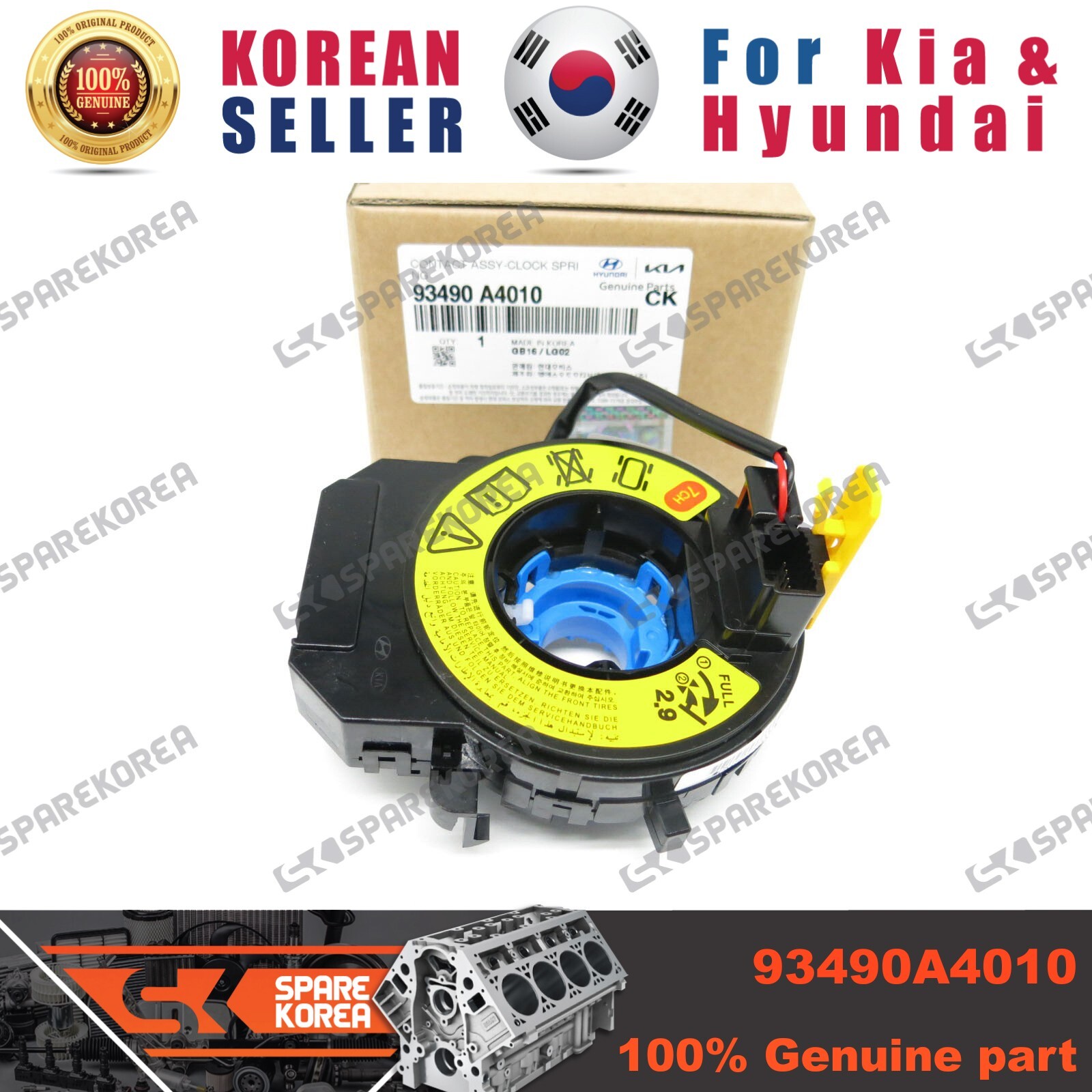 Công Tắc Gạt Mưa Kia Forte / Cerato Mã phụ tùng 934401M010