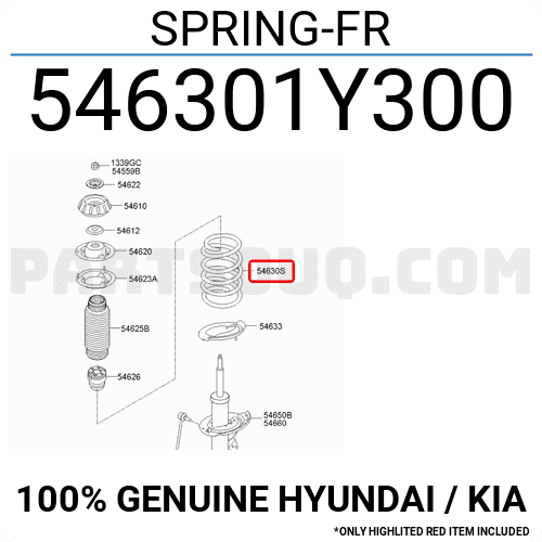 Lò Xo Giảm Xóc Trước Kia Morning / Picanto Mã phụ tùng 546301Y000