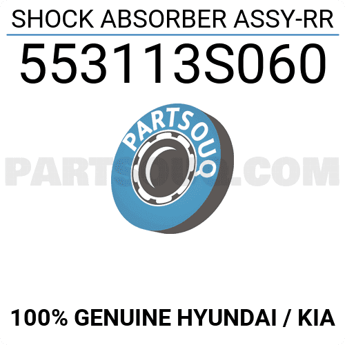Giảm Xóc Sau Kia Sportage Mã phụ tùng 553113S060