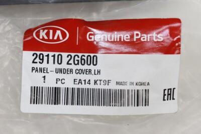 Chắn Bùn Động Cơ Trái Kia Carens / rondo Mã phụ tùng 291102G600