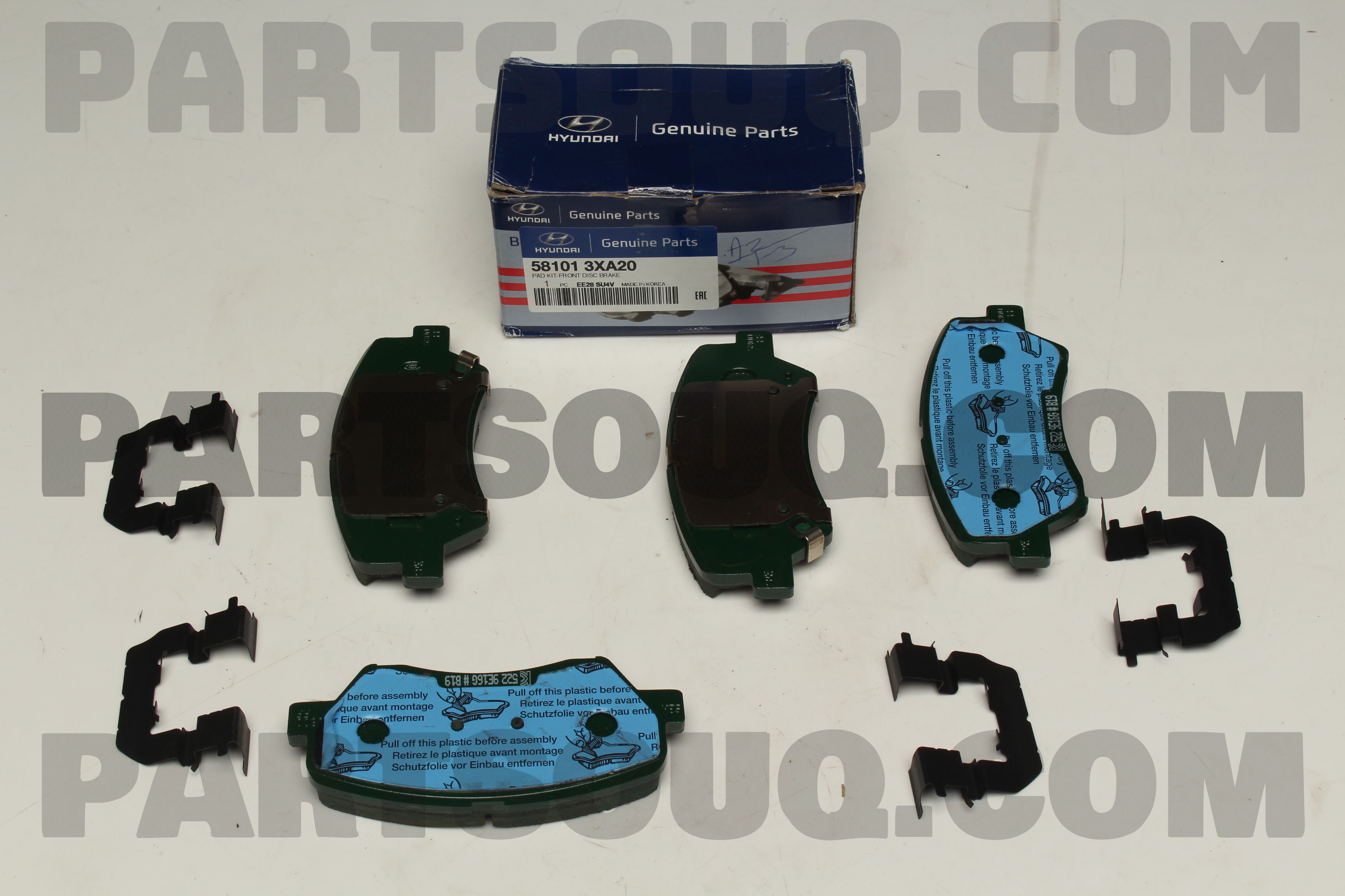 Má Phanh Trước Kia Rio OEM 581013XA20