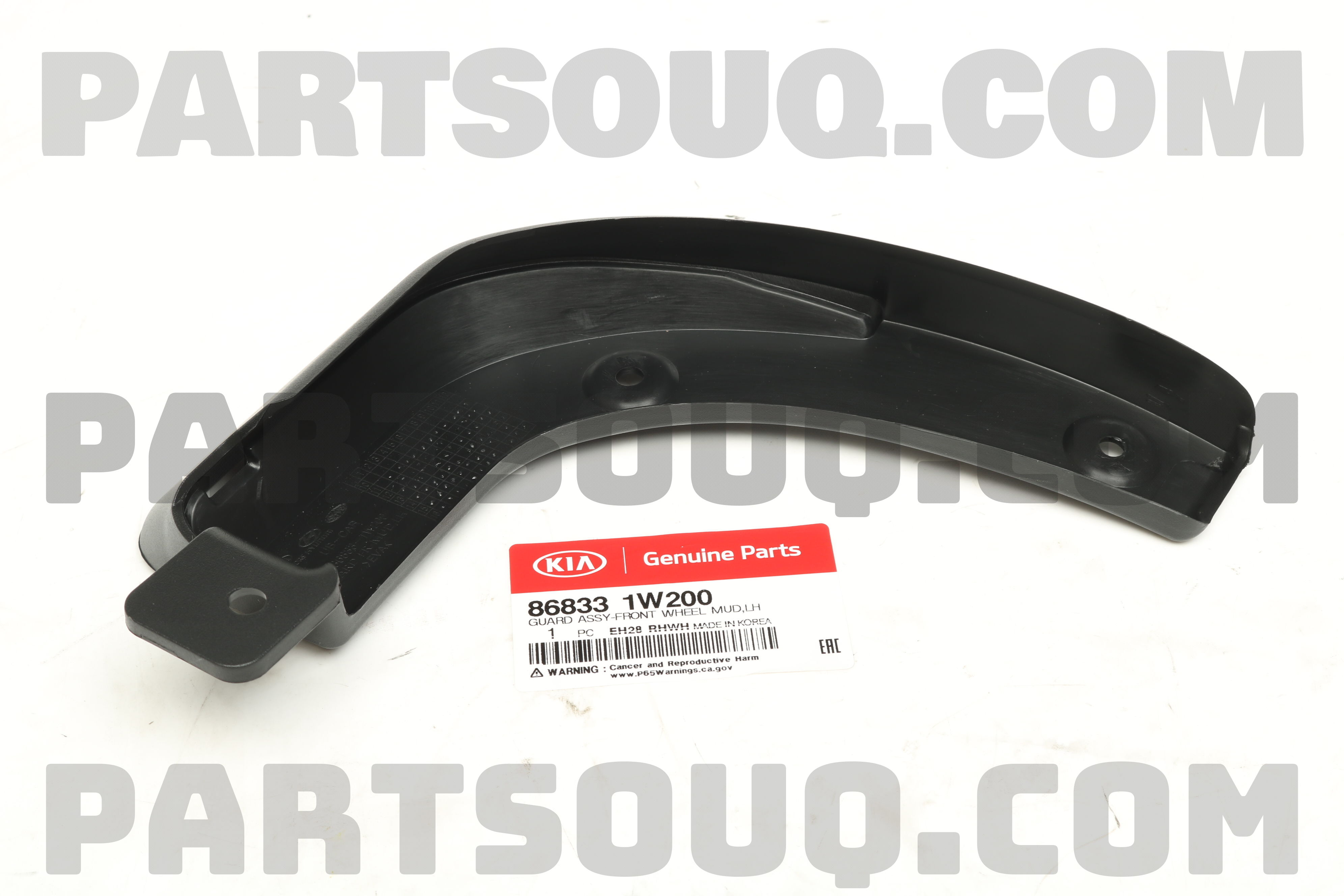Chắn Bùn Bánh Xe Trước Trái Kia Rio Mã phụ tùng 868331W200