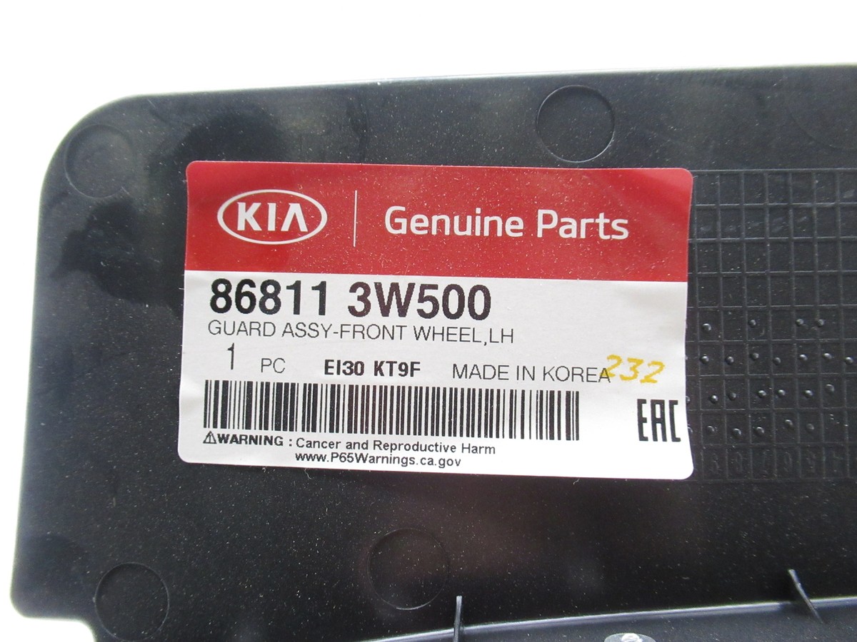 Chắn Bùn Bánh Xe Sau Trái Kia Rio Mã phụ tùng 868411W500