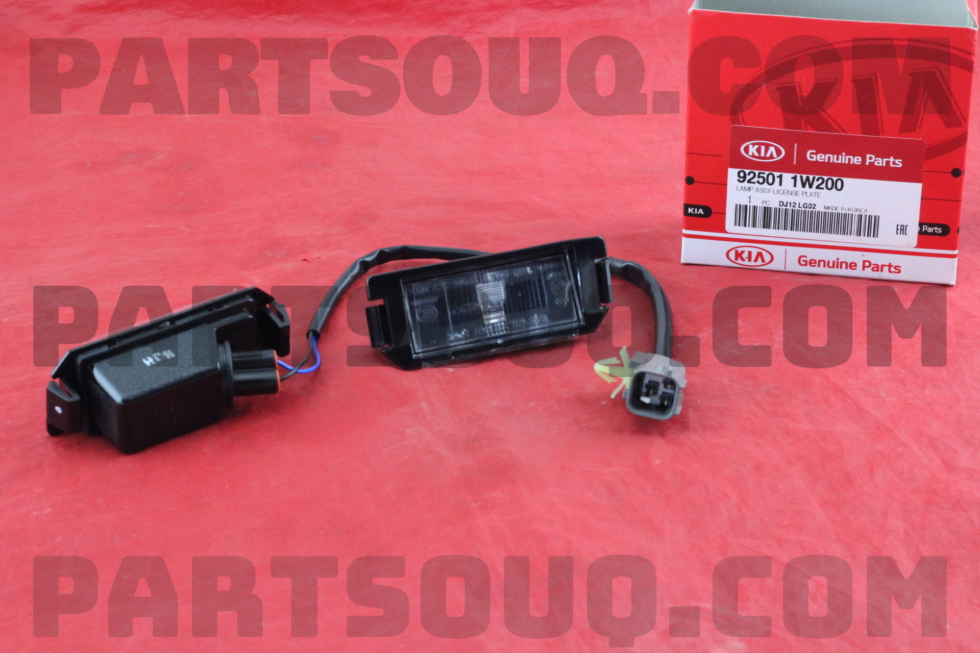 Đèn Soi Biển Số Sau Kia Rio Mã phụ tùng 925011W200