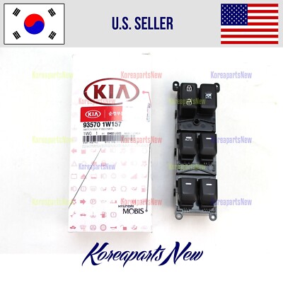 Công Tắc Lên Xuống Kính Tổng Kia Rio Mã phụ tùng 935701W157