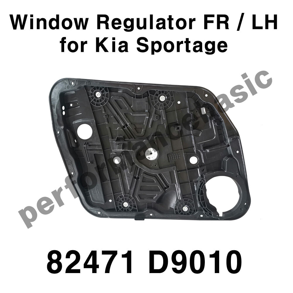 Kính Cánh Cửa Trước Trái Kia Rio Mã phụ tùng 824111W010