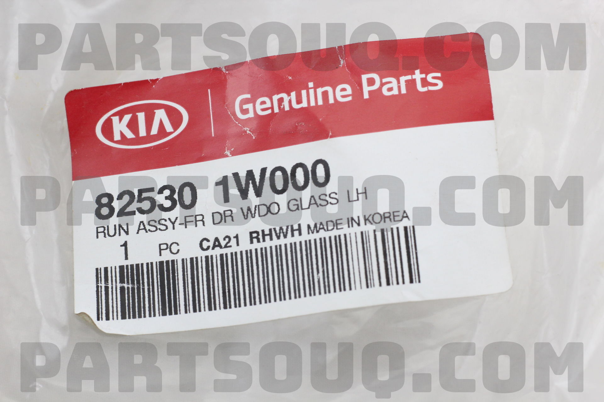 Gioăng Trượt Kính Cánh Cửa Trước Trái Kia Rio Mã phụ tùng 825301W000