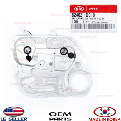 Compap Lên Xuống Kính Cánh Cửa Trước Phải Kia Rio Mã phụ tùng 824021W010