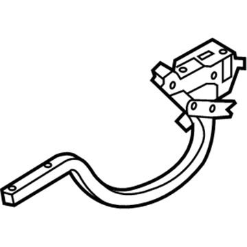 Bản Lề Cốp Hậu Phải Kia Rio Mã phụ tùng 792201W000