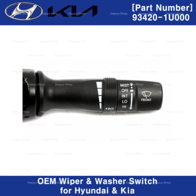 Công Tắc Gạt Mưa Kia Rio Mã phụ tùng 934201U000