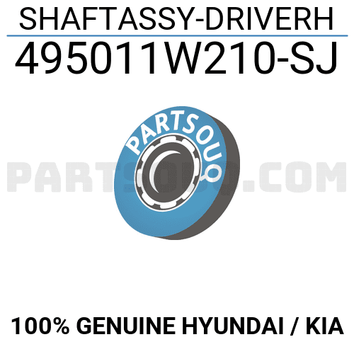 Cây Láp Phải Kia Rio Mã phụ tùng 495011W210