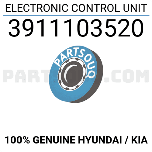 Hộp Đen 1.2 Kia Morning / Picanto Mã phụ tùng 3911103520