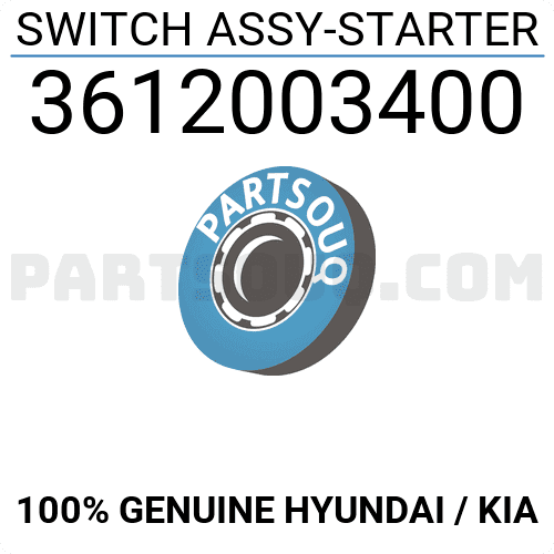 Chuột Đề Kia Morning / Picanto Mã phụ tùng 3612003411