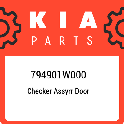 Hạn Chế Hành Trình Cánh Cửa Sau Phải - 5 Cửa Kia Rio Mã phụ tùng 794901W000