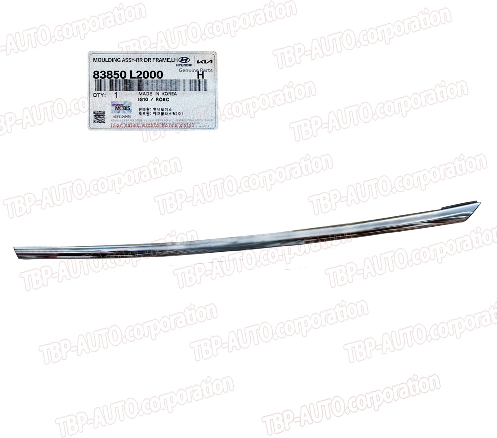 Táp Bi Cửa Sau Phải - Bản 5 Cửa Kia Rio Mã phụ tùng 833081W265DCP