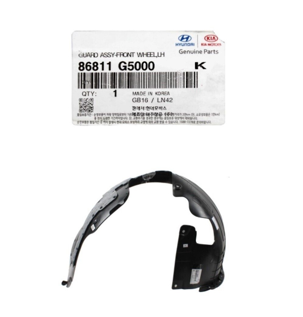 Lòng Dè Chắn Bùn Sau Trái- Bản 5 Cửa Kia Rio Mã phụ tùng 868211W010