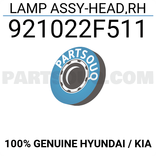 Đèn Pha Phải Kia Forte / Cerato OEM 921022F511