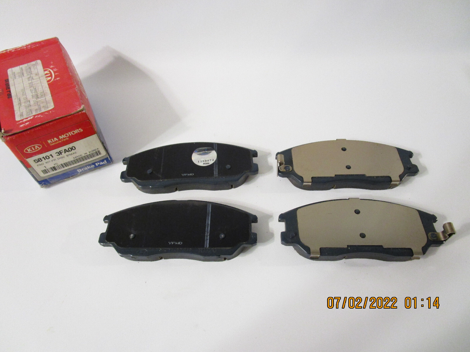 Má Phanh Trước Kia Sorento Mã phụ tùng 581013ED00
