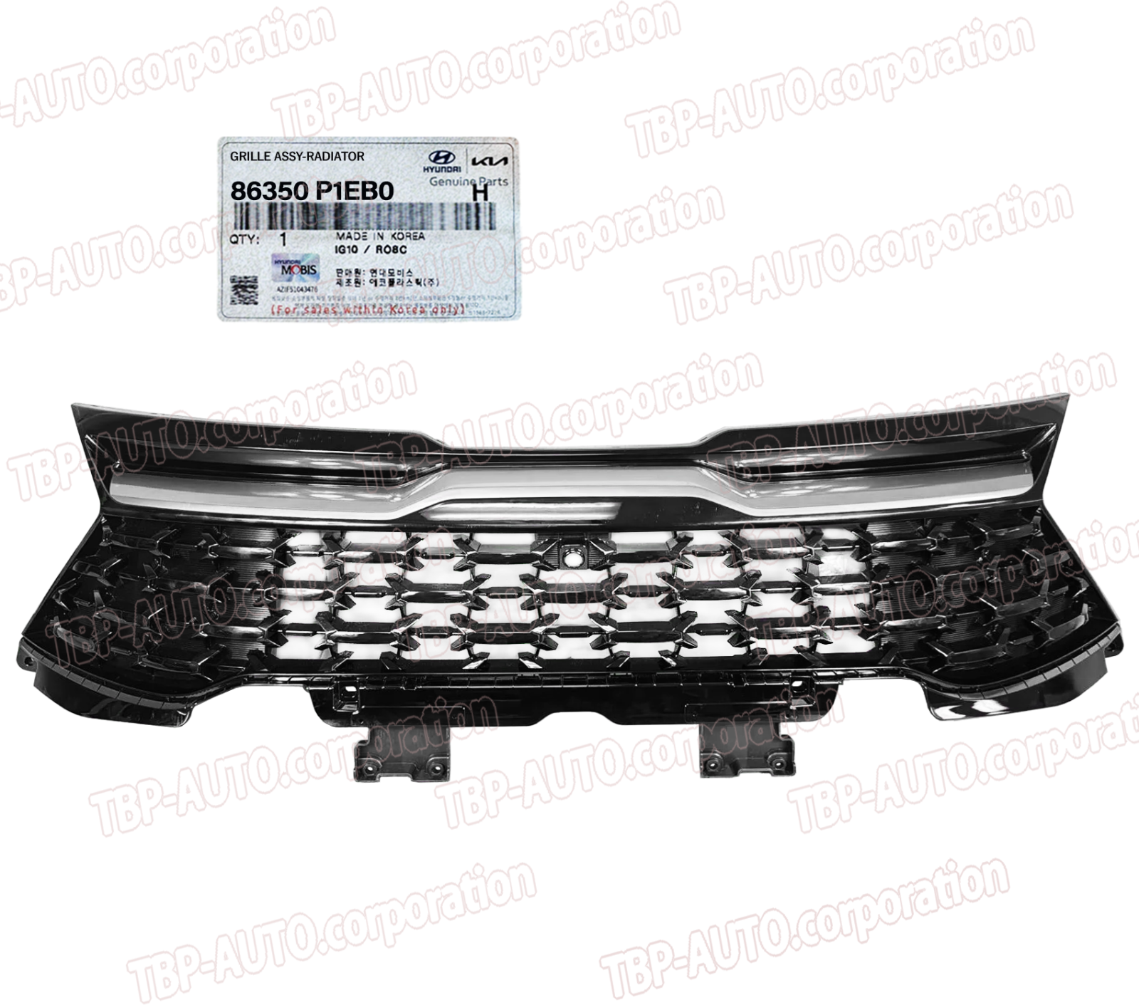 Ca Lăng Mạ Kia Morning / Picanto Mã phụ tùng 863501Y300