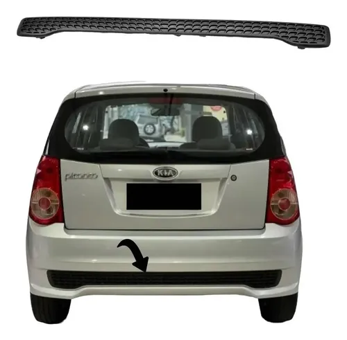 Ốp Nhựa Cản Sau - 11 Kia Morning / Picanto Mã phụ tùng 8668307800